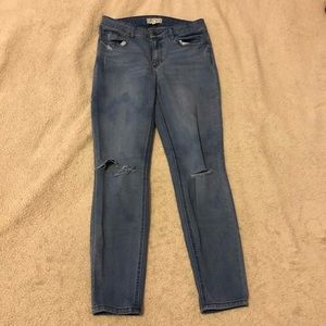 Skinny Mid Rise Denim